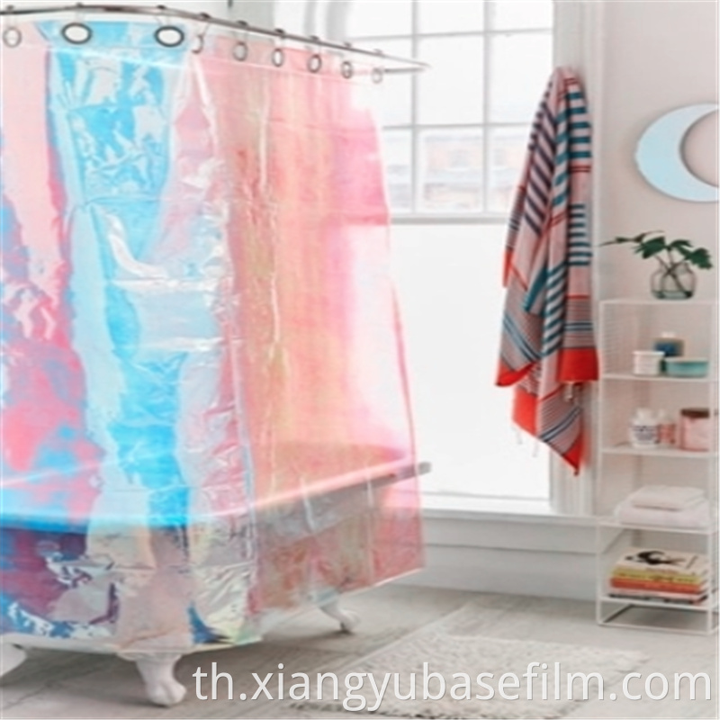 Bathroom Curtains Adorn Pet Rainbow Decorating Base Film 3